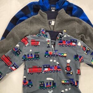 The Children's Place Gray Train Print Sweatshirt